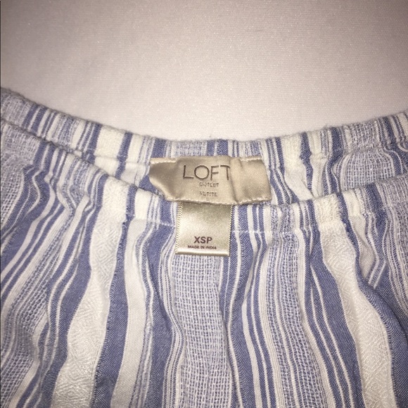 Ann Taylor Loft - Off the Shoulder Boho Top - Picture 6 of 6